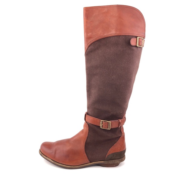 Patagonia Shoes - Patagonia Addie Rider Brown Leather Tall Riding Boots 9.5